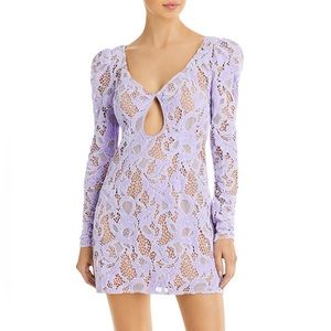 For Love & Lemons Rosemary Lined Mini Dress